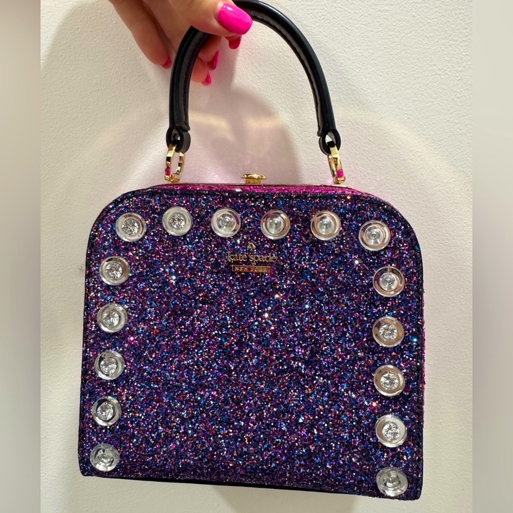Kate Spade Sparkling Purple Mini Bag